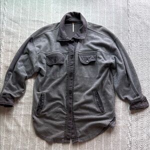 Free People Ruby Shacket Jacket as L